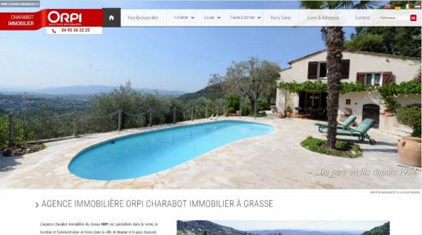 Agence immobilière sur Grasse